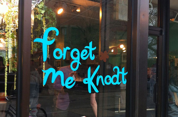 Forget Me Knodt - Branding / Website